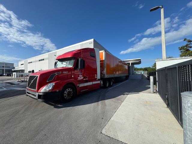 truck sent to pick up furniture